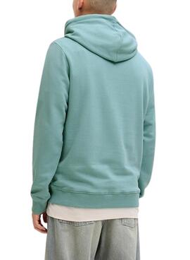 Sudadera Jack and Jones Rain turquesa para hombre