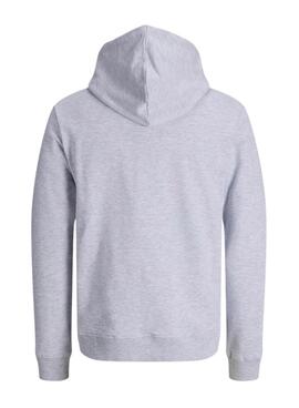 Sudadera Jack and Jones Rain gris para hombre
