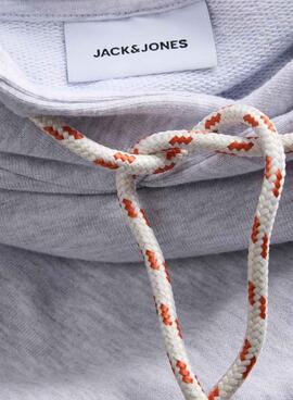 Sudadera Jack and Jones Rain gris para hombre