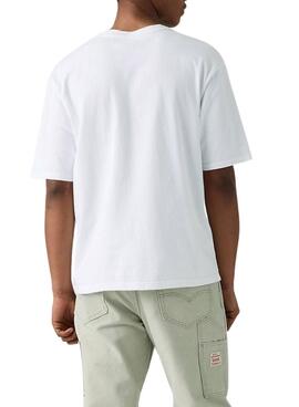 Camiseta Levis Worker blanco para hombre