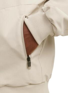 Cazadora Jack and Jones Perfect bomber beige para hombre