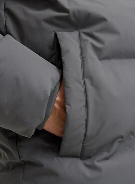 Cazadora acolchada Jack and Jones Soho gris para hombre