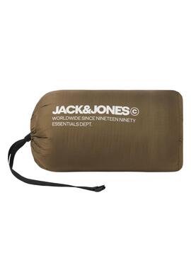 Cazadora Jack and Jones Estate plegable verde para hombre