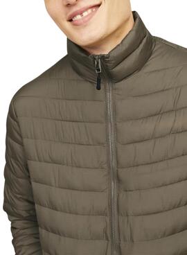 Cazadora Jack and Jones Estate plegable verde para hombre