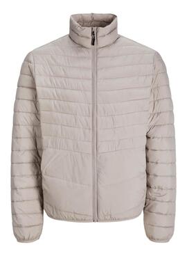 Cazadora Jack and Jones Estate plegable gris para hombre