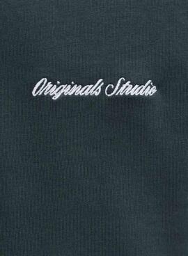 Sudadera Jack and Jones Norrebro verde para hombre