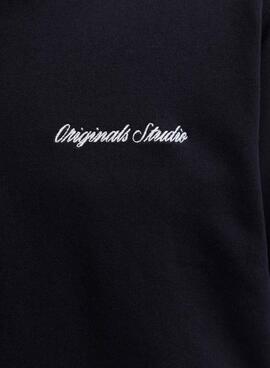 Sudadera Jack and Jones Norrebro negro para hombre