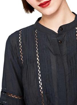 Blusa Pepe Jeans Isabelle Negro Mujer