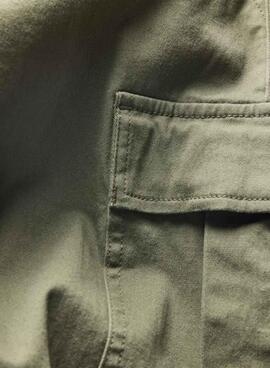 Pantalón cargo Jack and Jones Kane Dylan verde para hombre