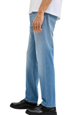 Pantalón vaquero Jack and Jones Mike denim claro para hombre