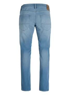 Pantalón vaquero Jack and Jones Mike denim claro para hombre