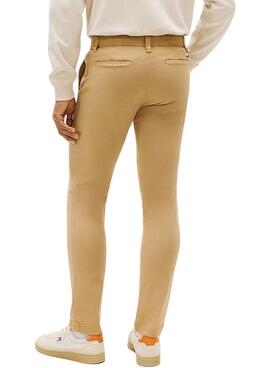 Pantalón Tommy Jeans Scanton chino beige para hombre