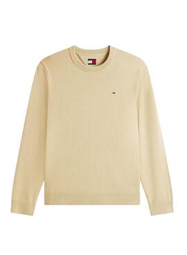 Jersey Tommy Jeans Light beige para hombre