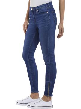 Pantalon Vaquero Tommy Jeans Nora Zip Mujer