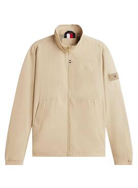 Cazadora Tommy Hilfiger Branded beige para hombre