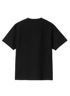Camiseta Carhartt Pocket negro para mujer