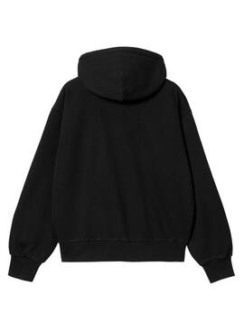 Sudadera Carhartt Casey negro para mujer
