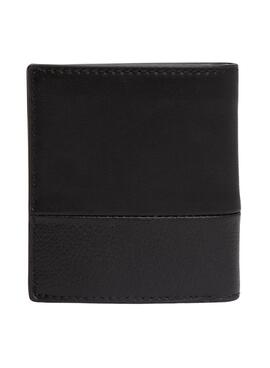 Cartera Tommy Jeans Heritage negro para hombre