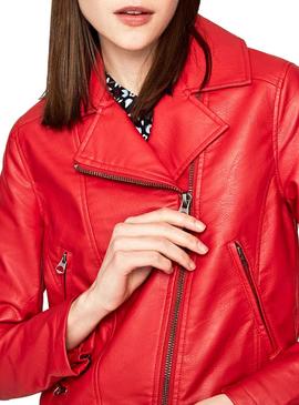 Chaqueta Pepe Jeans Letitia Rojo Mujer