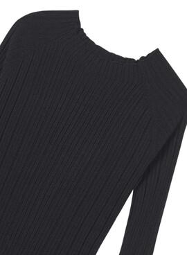 Jersey Mayoral semicisne negro para niña