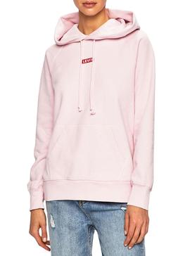 Sudadera Levis Graphic sport Rosa