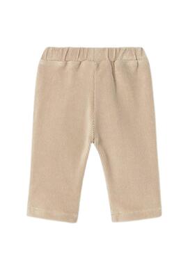 Pantalón Mayoral punto pana beige para bebé