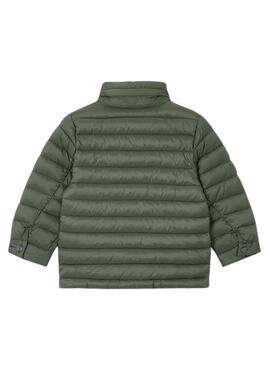 Cazadora Mayoral acolchada verde para niño