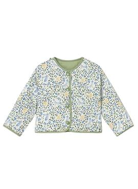 Cazadora Mayoral reversible verde para bebé