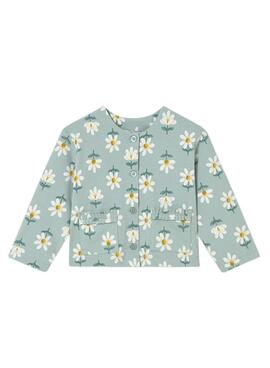 Conjunto Mayoral tres piezas azul para bebé