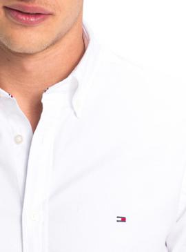 Camisa Tommy Hilfiger Core Oxford Blanco Hombre