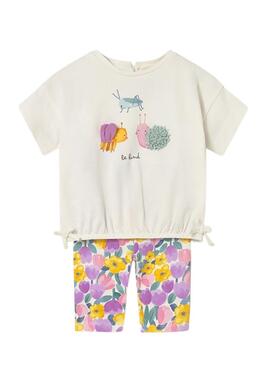 Conjunto Mayoral Caracol rosa para bebé