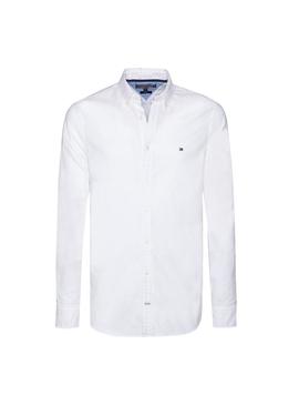 Camisa Tommy Hilfiger Core Oxford Blanco Hombre