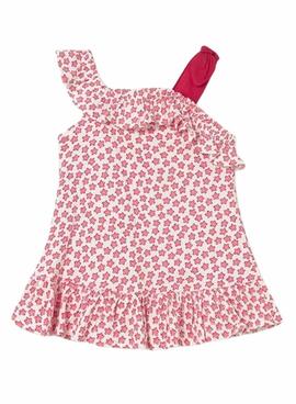 Vestido Mayoral punto bambula rojo para bebé