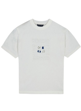 Camiseta Mayoral On The Road blanco para niño