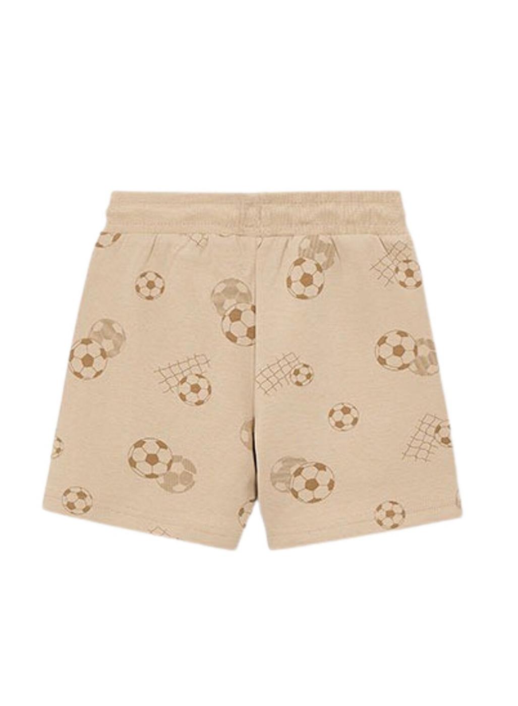 Bermudas Mayoral bolsillos cremallera camel para niño