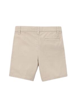 Bermudas Mayoral chino beige para niño