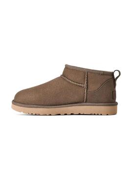 Botas UGG Classic ultra mini marrón para mujer