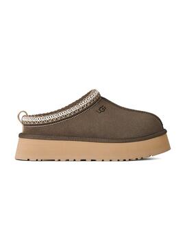Zuecos UGG Tazz II verde para mujer
