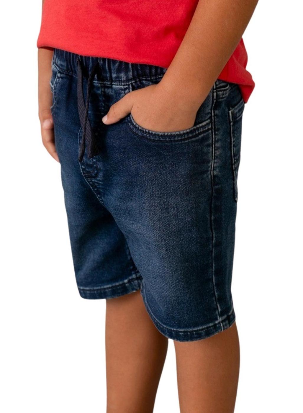 Bermuda vaquera Mayoral jogger azul oscuro para niño