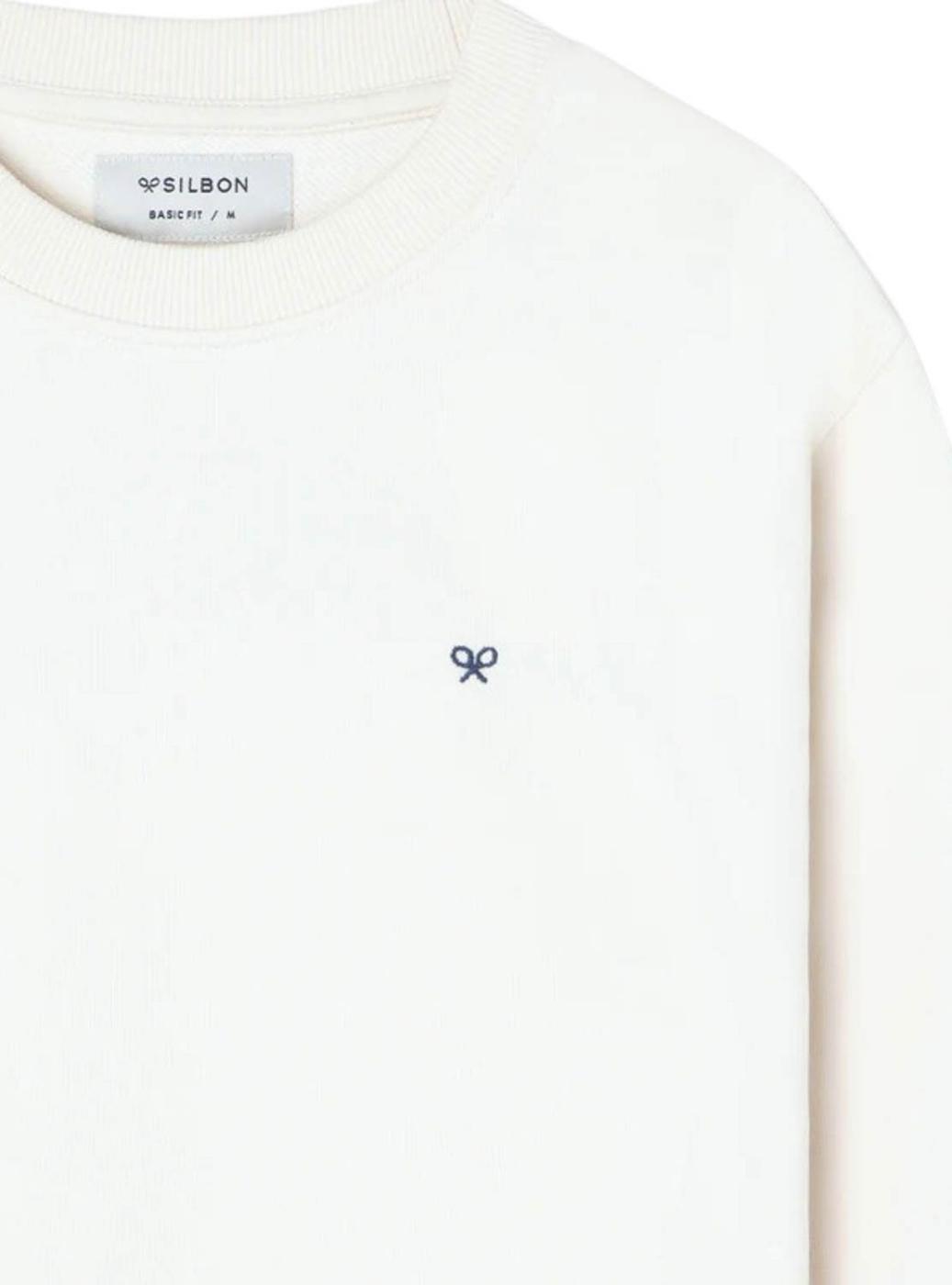 Sudadera Silbon Club Saint Tropez beige para hombre