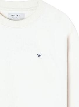 Sudadera Silbon Club Saint Tropez beige para hombre