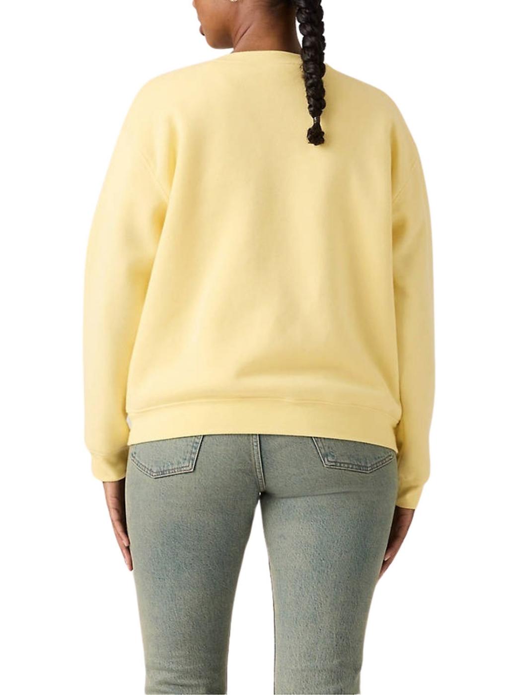 Sudadera Levis Everyday amarillo para mujer