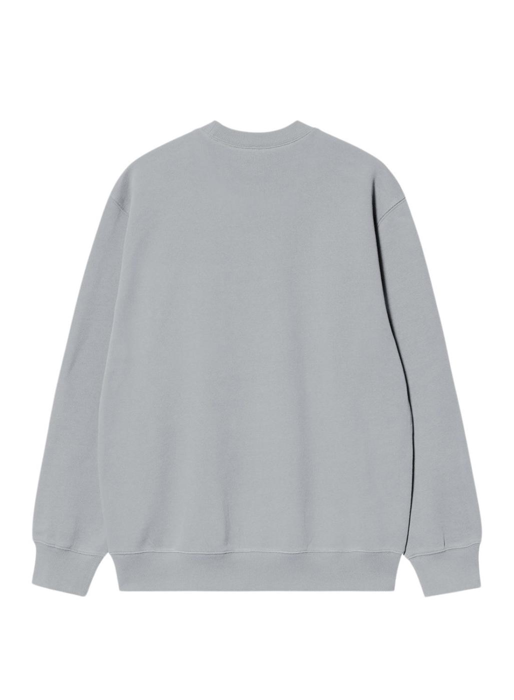 Sudadera Carhartt básica azul para hombre