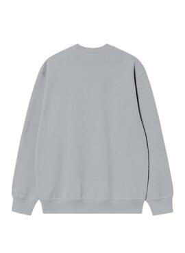 Sudadera Carhartt básica azul para hombre