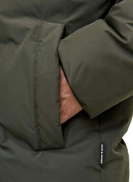 Cazadora acolchada Jack and Jones Soho verde para hombre
