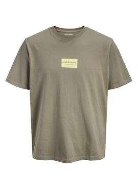 Camiseta Jack and Jones Frank verde para hombre