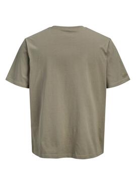 Camiseta Jack and Jones Frank verde para hombre