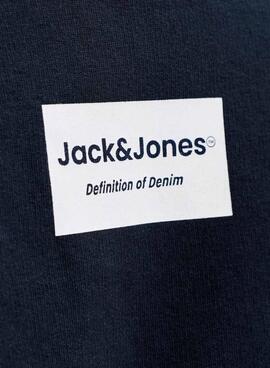 Sudadera Jack and Jones Frank azul marino para hombre
