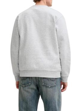 Sudadera Jack and Jones Frank gris para hombre