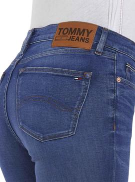 Pantalon Vaquero Tommy Jeans Nora Zip Mujer